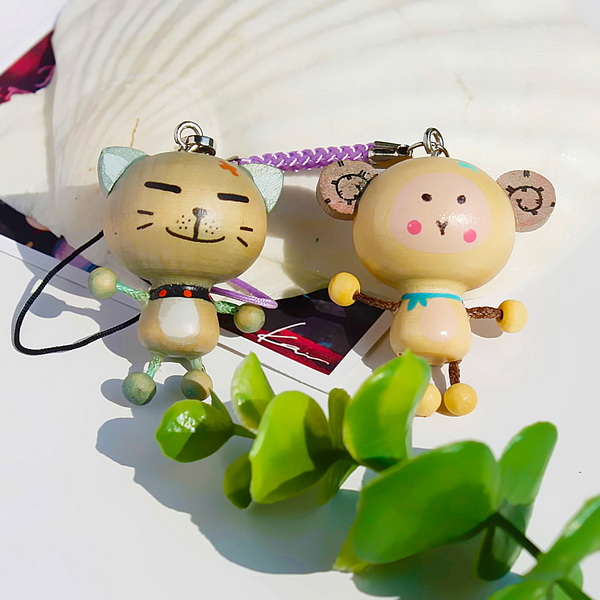 Picture of  C013-CASH Happy Animals 2 - Cell Phone Charm Strap  Camera Charm Strap &amp; Handbags Charms