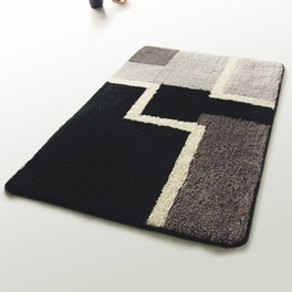 Picture of  DA5476 17.7 by 25.6 in. Naomi - Modern Wool Throw Rugs  Black