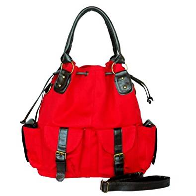 Picture of  SM9035-RED Love Fire - Stylish Red Double Handle Bag Handbag Purse