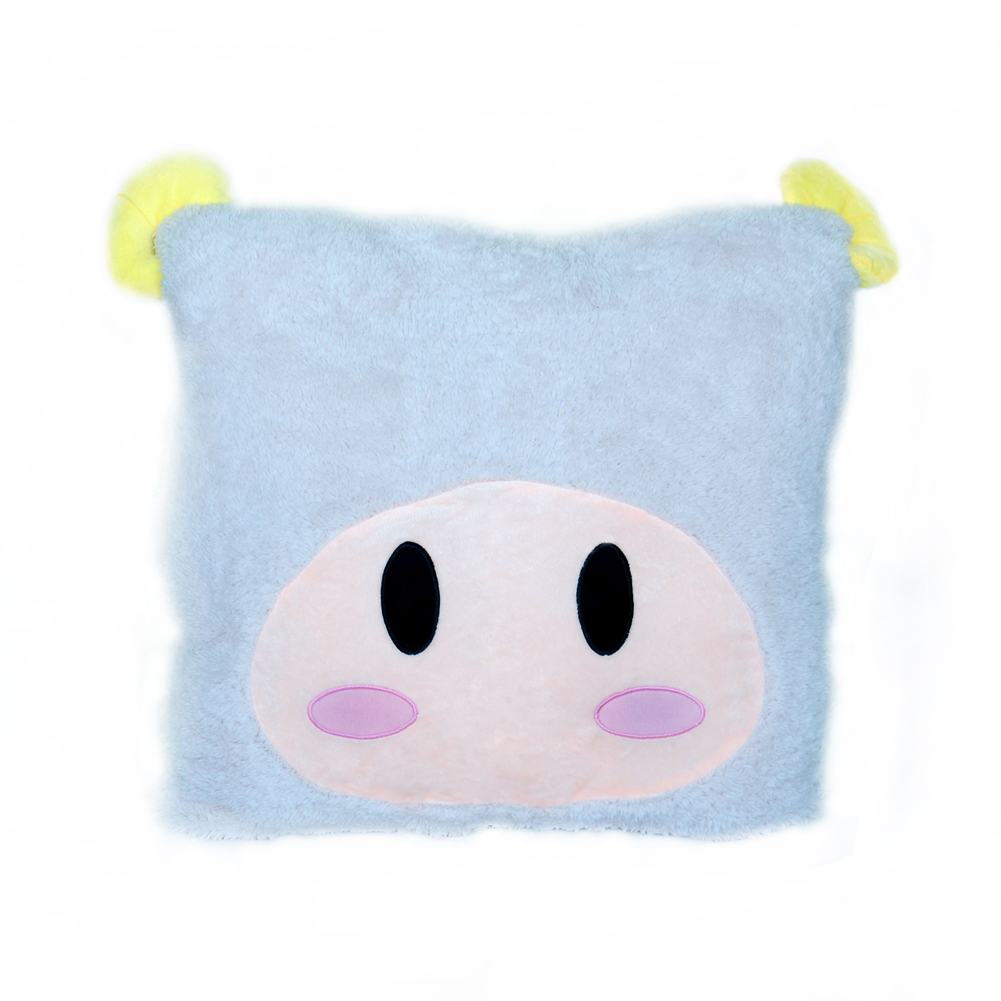 Picture of Blancho Bedding DP-HT004-ARIE Aries Design Bolster Decorative Back Cushion Throw Pillow - White