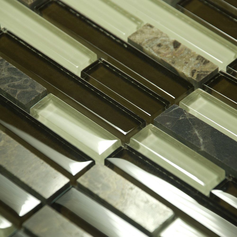 Picture of Blancho TIL-JFD-XY022-6PC The Keyboard Design Peel & Stick Mosaic Decorative Wall Tile&#44; Multi Color - 6 Piece