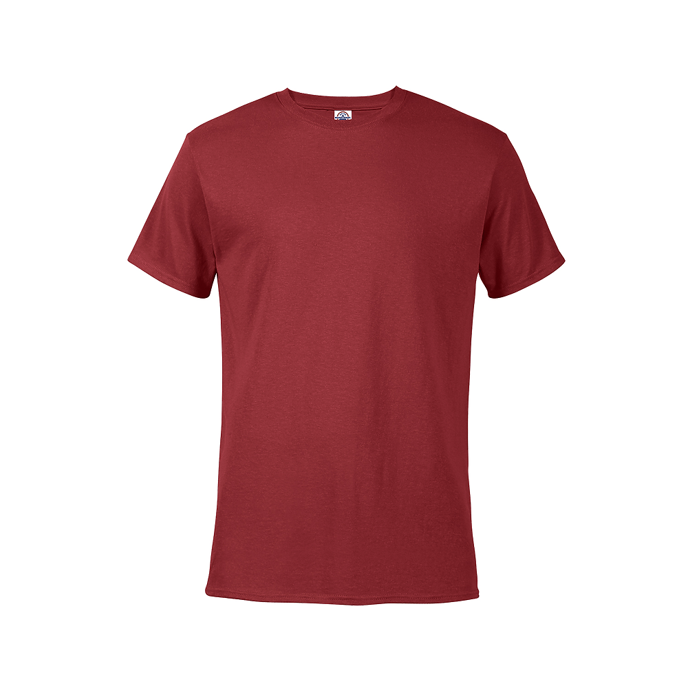 Magnum Weight Adult 6.0 oz Short Sleeve T-Shirt, Cardinal - Extra Large -  Riggingaparejo, RI3050088