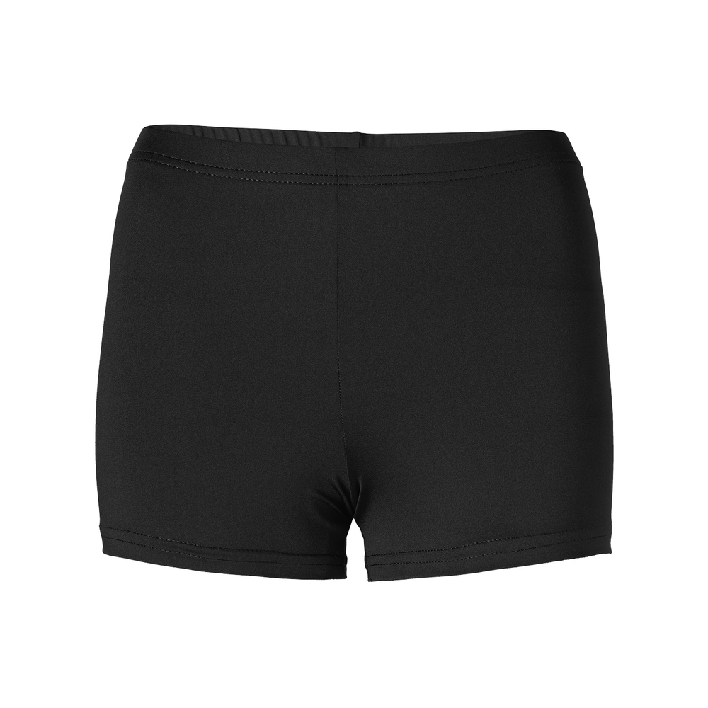 Picture of Soffe 889155323444 Women Cheer Boy Short&#44; Black - Extra Small