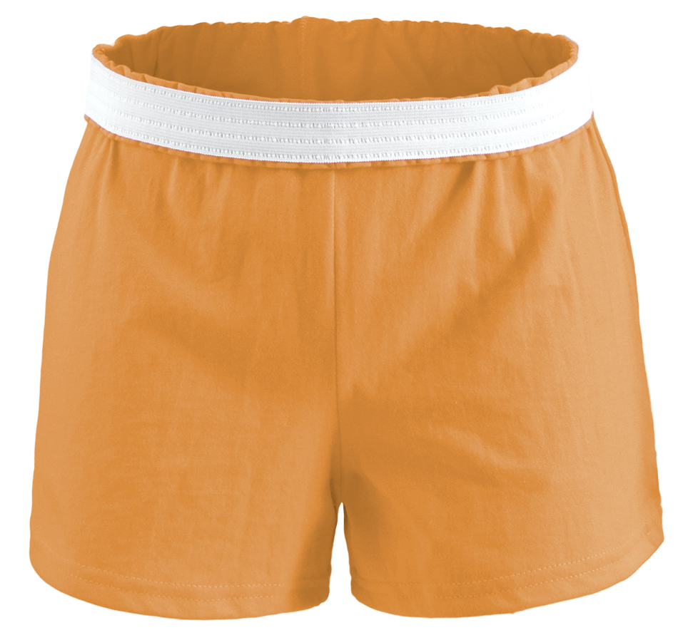 Picture of Soffe M037HT821SML Junior Authentic V-Notch Shorts&#44; Tenn Orange - Small