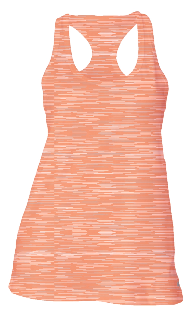 Picture of Soffe 1510V8AYMED Juniors Performance Racer Tank&#44; Mock Orange & Rosewater - Medium