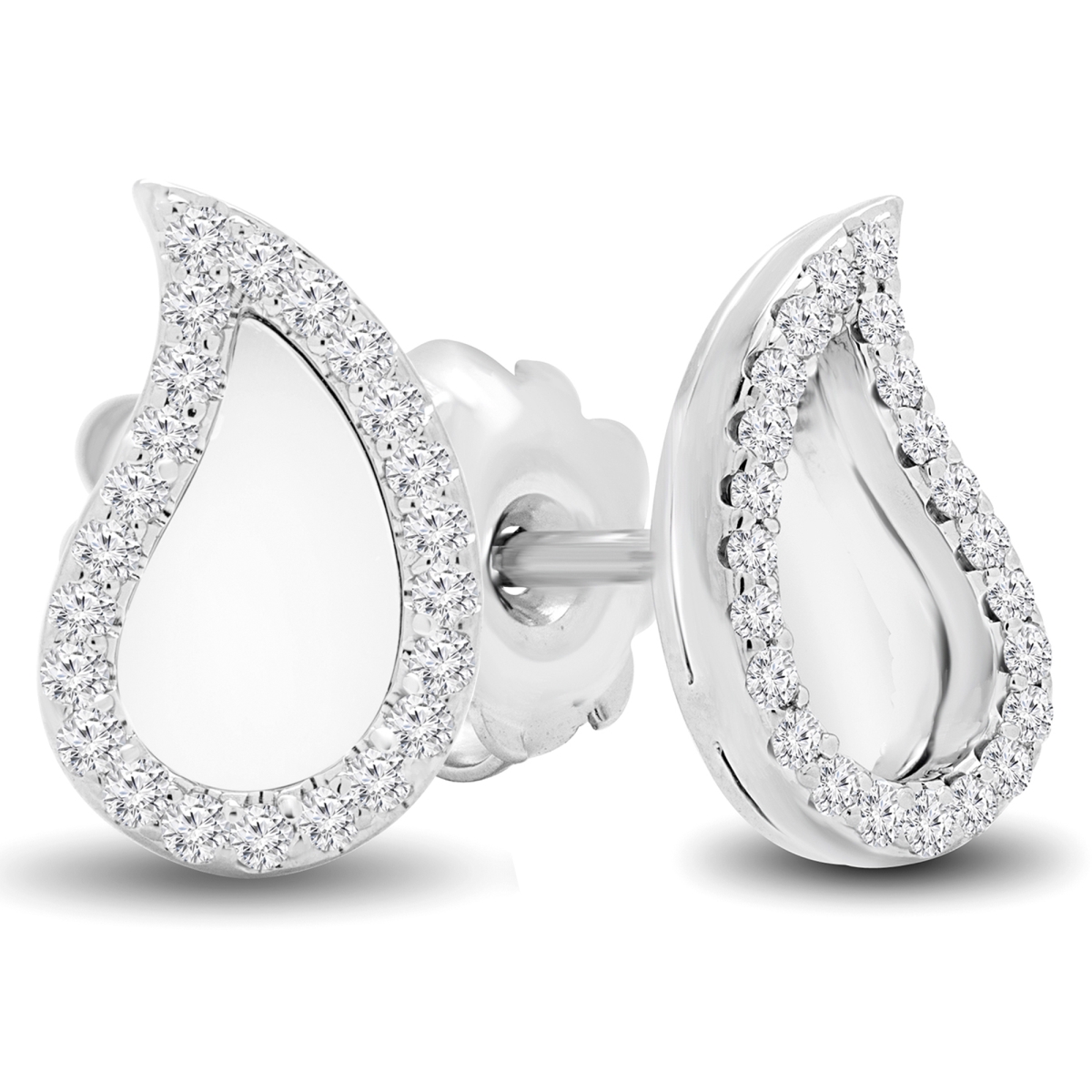 0.75 CTW Round Diamond Stud Earrings in 14K