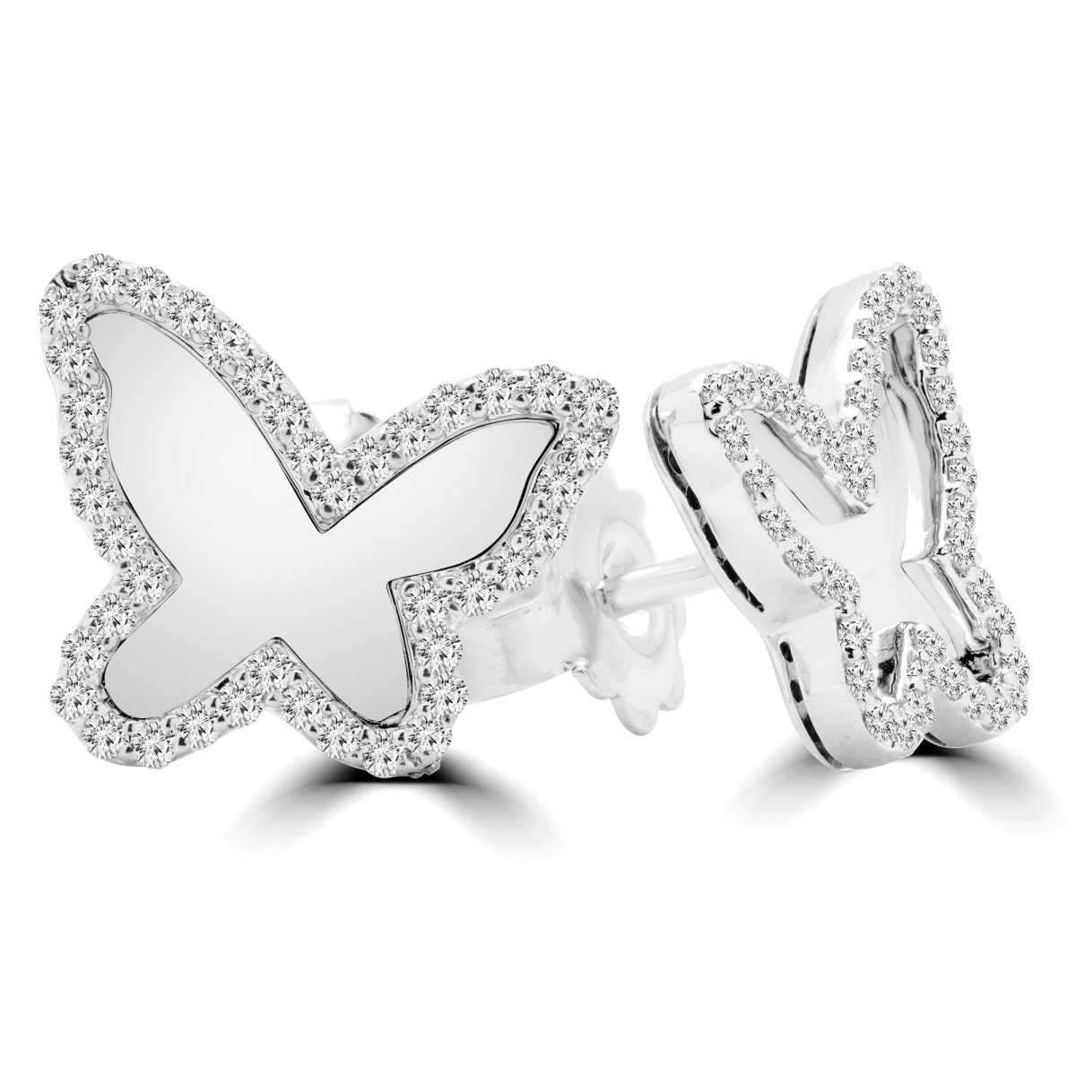 MDR170135 0.25 CTW Round Diamond Stud Earrings in 14K