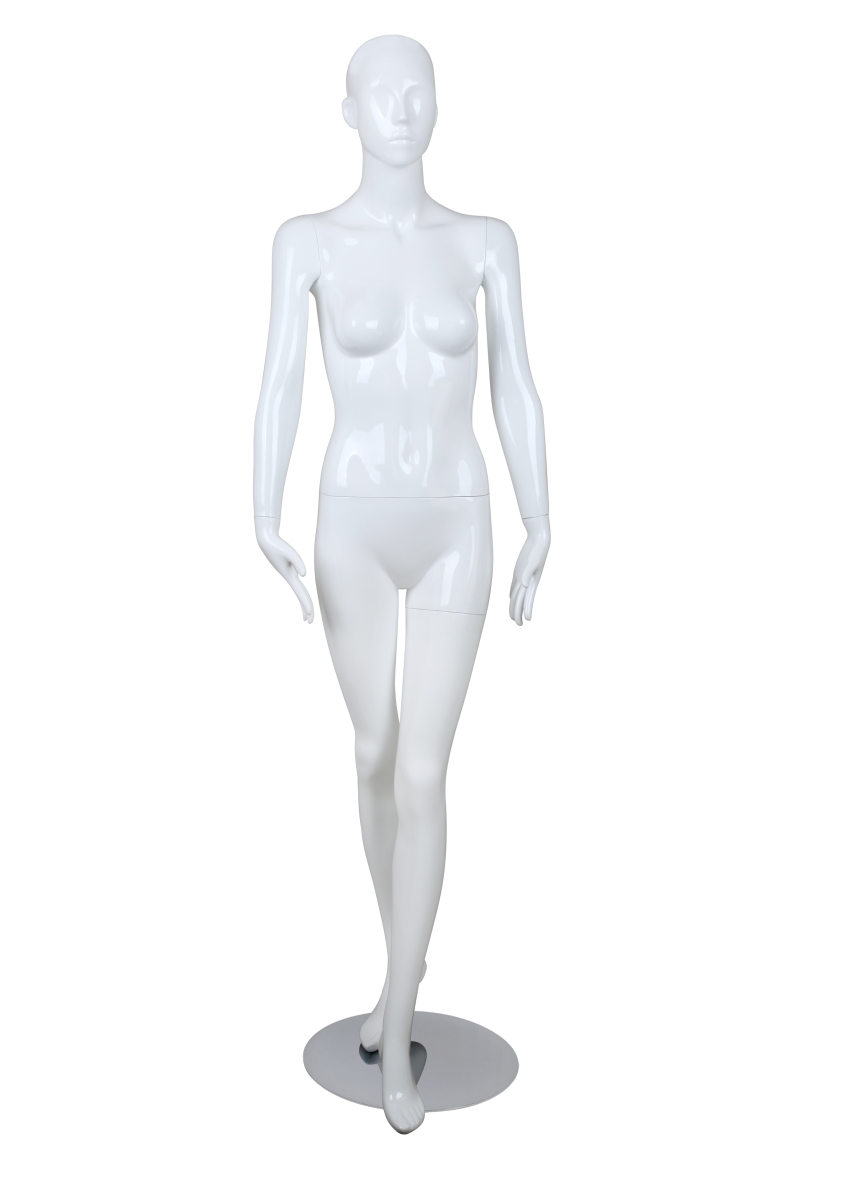 Picture of AMKO BELLA3 5 ft.9 in. Female Glossy Mannequins - Left Leg in Front