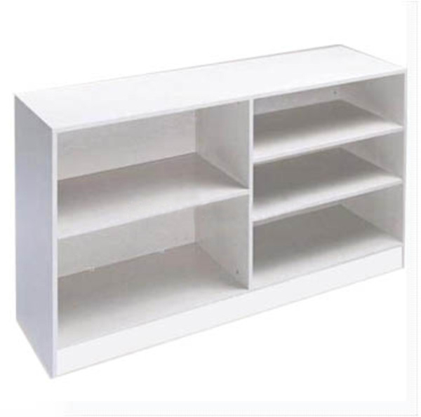 72 in. Wrap Counter, White