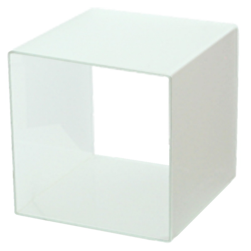 Picture of AMKO FC4W-10 10 in. Frosted 4 Sided Cube&#44; White