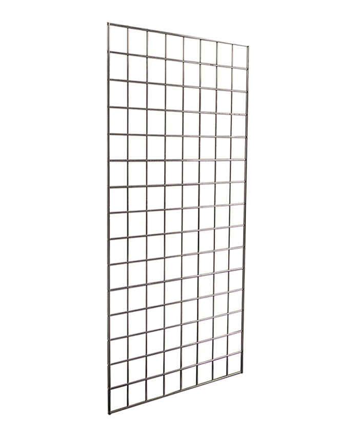 Picture of AMKO GP26 2 x 6 ft. Gridwall Panels&#44; Chrome