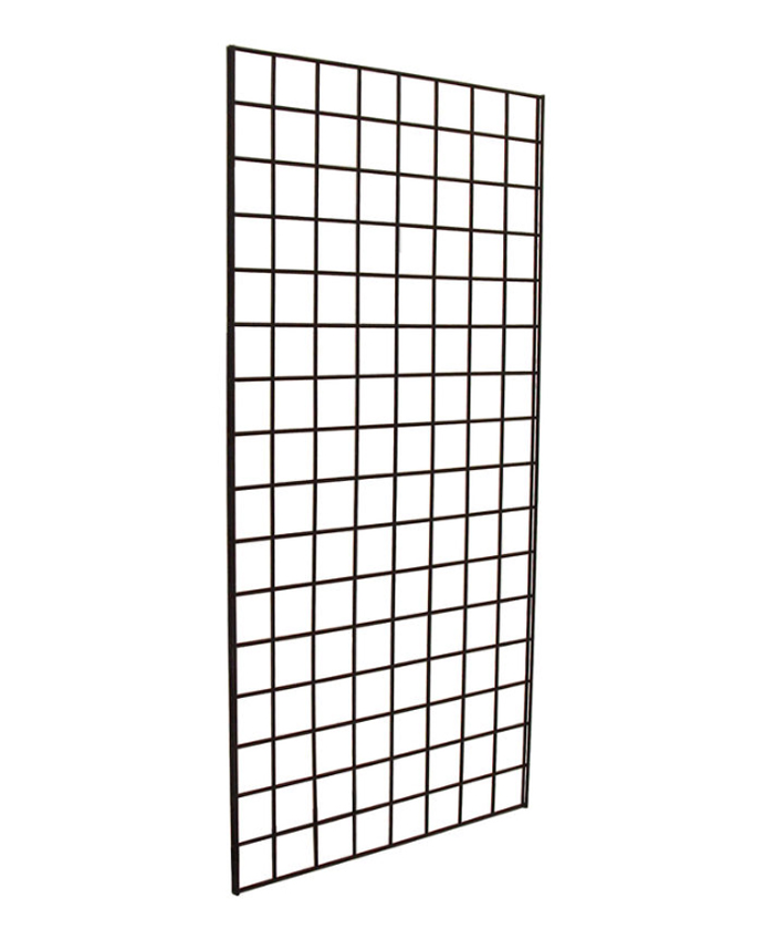2 x 8 ft. Gridwall Panels, Black