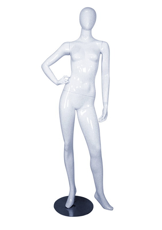 Picture of AMKO MICHELLE-3WHITE Female Right Hand on Hip Mannequin, White