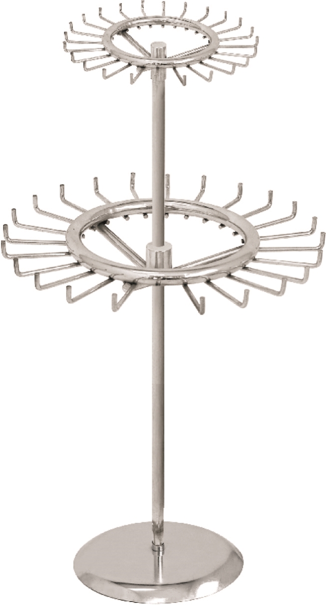 R56 Two Tier Revolving Belt Rack