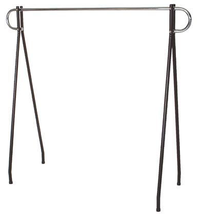 60 x 54 in. Hangrail Displayer Beauty Rack, Black