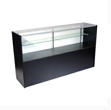 48 in. Half Vision Showcase, Black