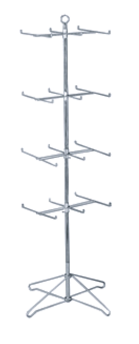 Picture of AMKO SPR4 64 x 24 in. 4 Tier Spinner&#44; Zinc