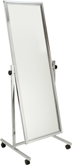 Picture of AMKO TSM Single Tilted Mirror, Chrome