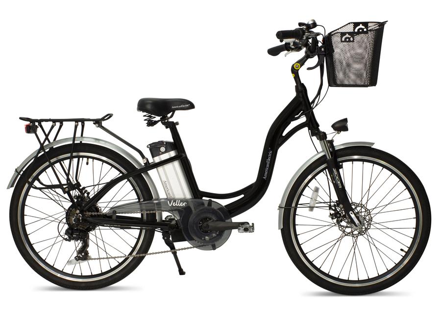 Picture of American Electric VLAEBI2021 350W Electric Beach Cruiser Electric Bike, Ivory