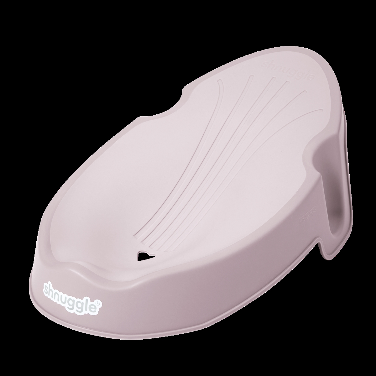 Shnuggle Newborn Baby Bath Support | Ergonomic, Non-Slip & Quick-Dry | From 0-3 months - Blossom