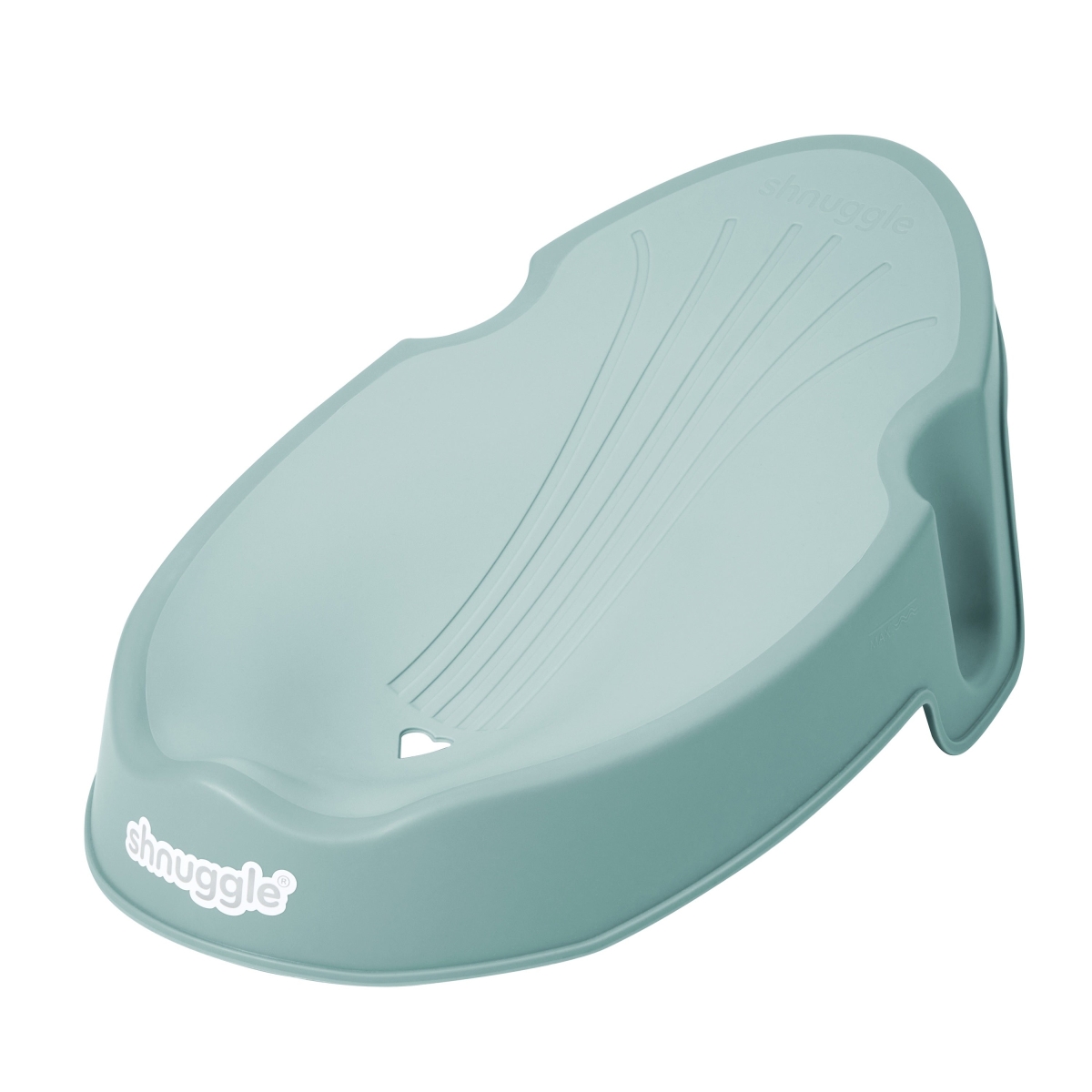 Shnuggle Newborn Baby Bath Support | Ergonomic, Non-Slip & Quick-Dry | From 0-3 months - Eucalyptus