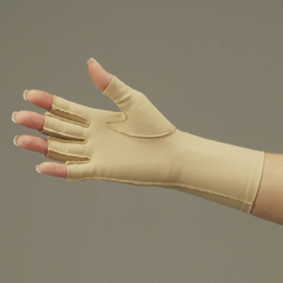 3x4 Finger Edema Glove - Medium Left - Compression Support