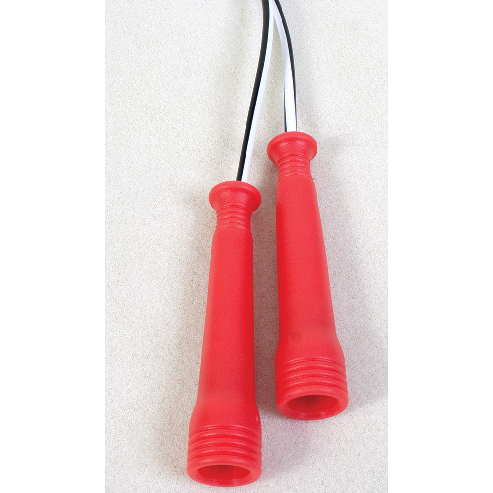 Picture of Body Sport ZZR184EXJ8 8 ft. Body Sport Economy Jump Rope with Red Handle - Left