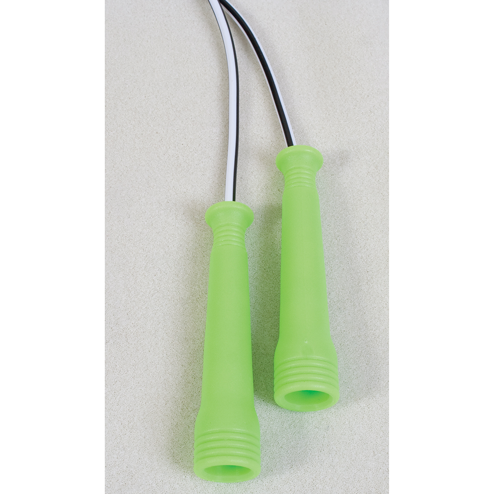 Picture of Body Sport ZZR184EXJ9 9 ft. Body Sport Economy Jump Rope with Green Handle - Left