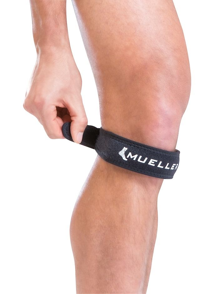 MSM206BLK 10-22 in. Jumpers Knee Strap, Black