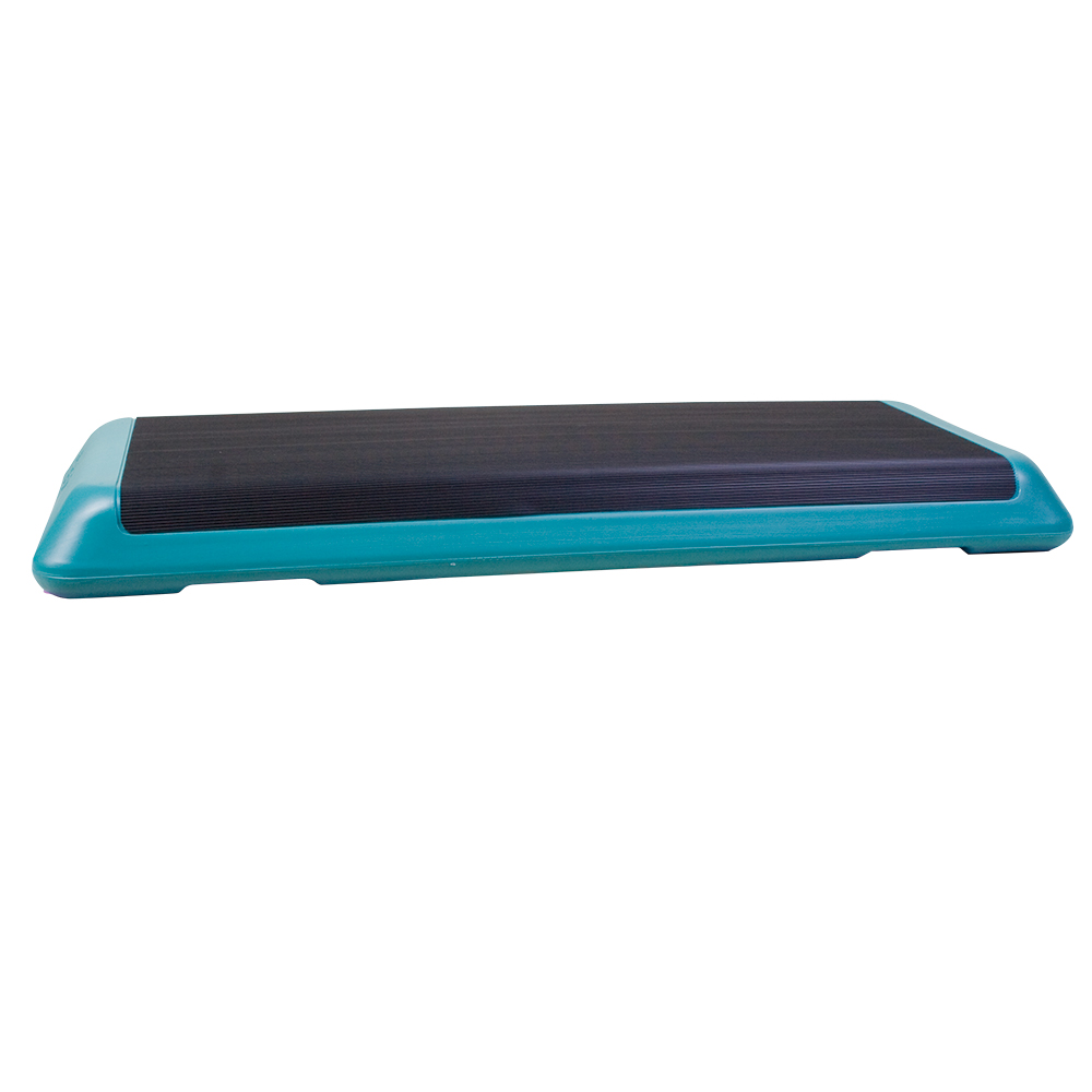 ESC111 The Step - Original Health Club Step, Teal & Purple Platform