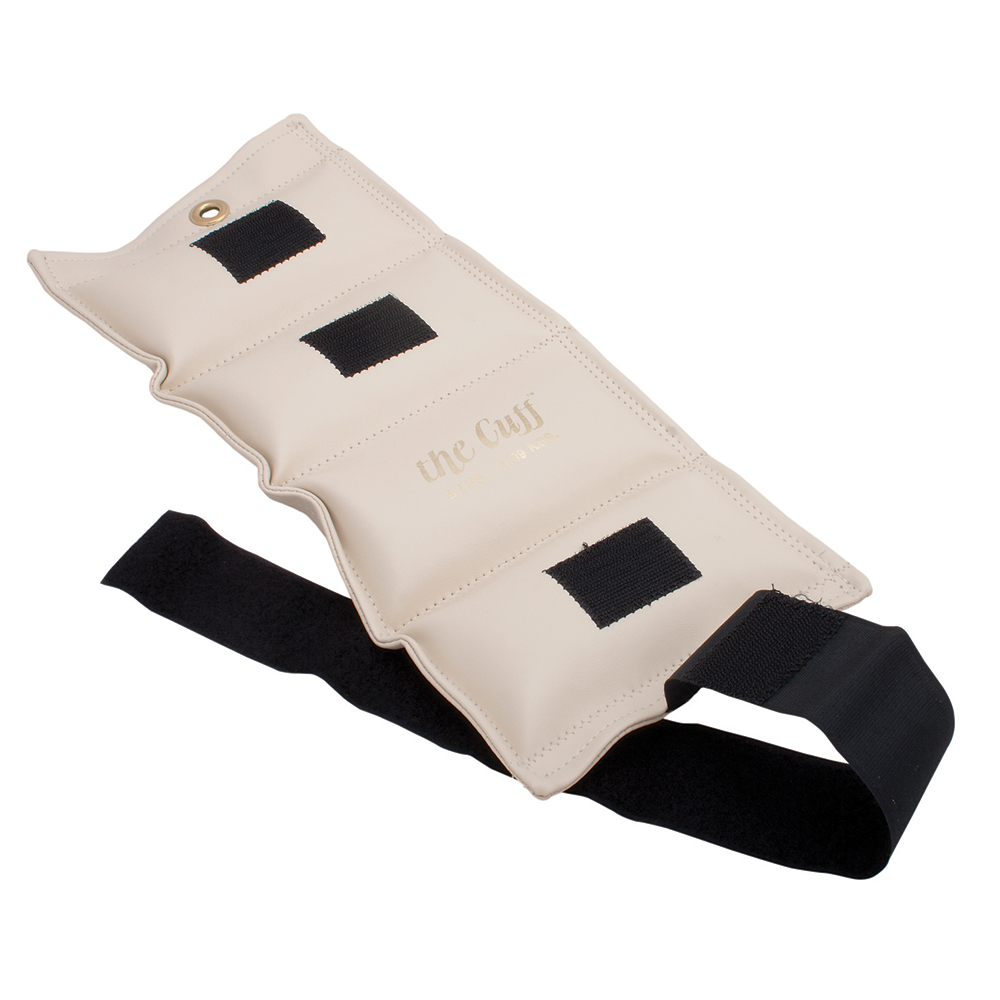 FAB1009LB 9 lbs Wrist & Ankle Weight Cuff, Tan