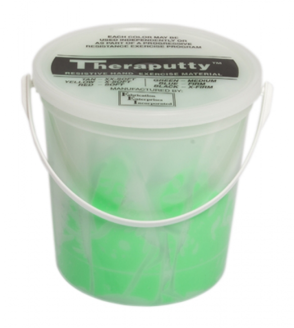 FAB102653 5 lbs Theraputty Plus protective Exercise Putty, Green