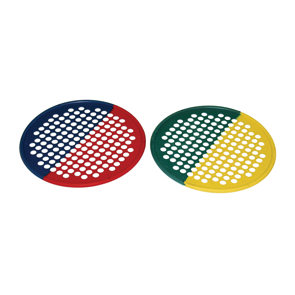 Cando Hand Exercise Web - Yellow & Green - Large - Adjustable Resistance