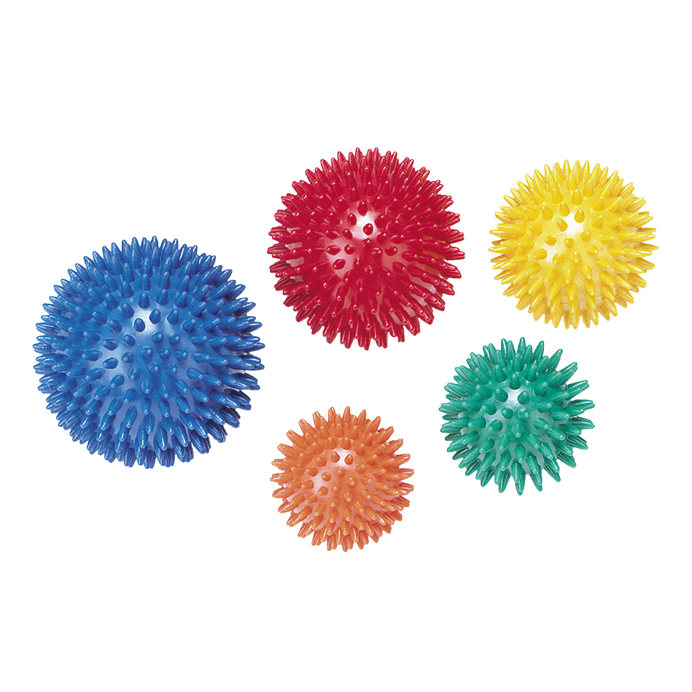 Cando Deluxe Massage Ball - Blue - 10 cm - Non-Slip & Bumpy Texture