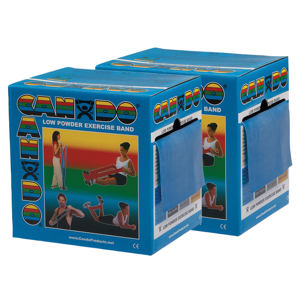 FAB712BLU 100 Yards Cando Low Powder Twin-Pak Band, Blue - 2 Box Per Set
