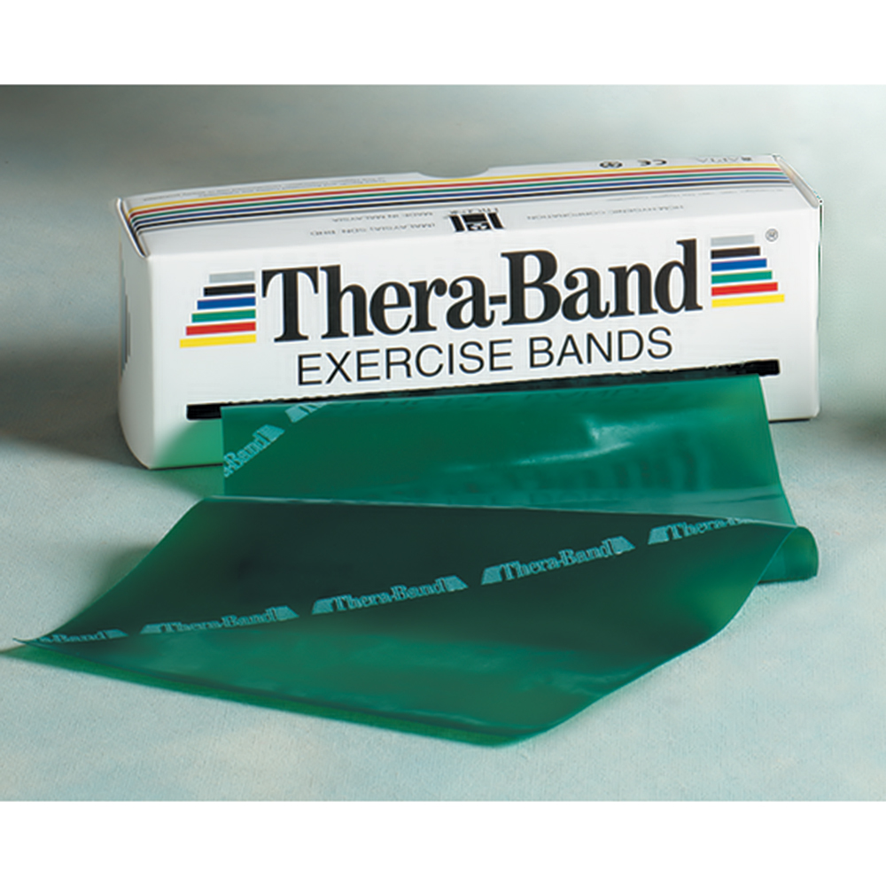 HYG113GRN 6 Yard Thera-Band Exercise Bands, Green - Heavy