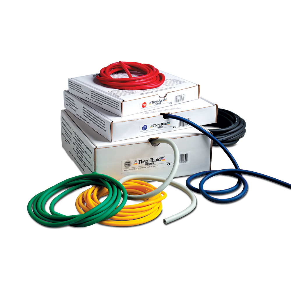 Picture of TheraBand HYG115TN 100 ft. Thera-Band Tubing&#44; Beige - Extra Light