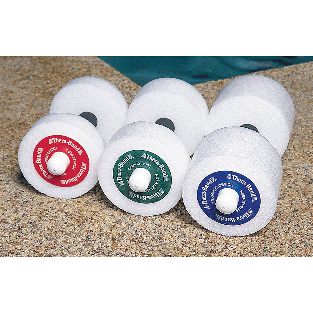 HYG151LT 10 x 1 in. Thera-Band Hand Bars, Red - Light - Pack of 2