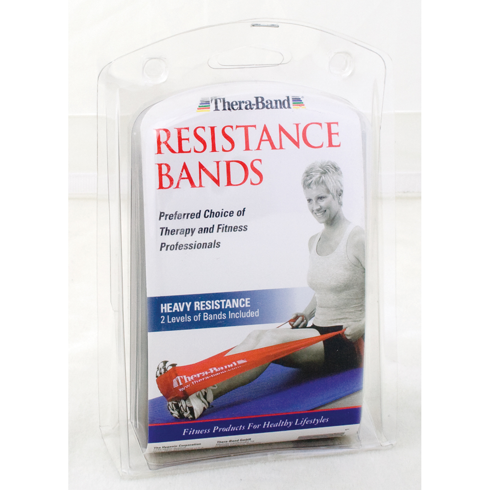 HYG165HVY 5 ft. Thera-Band Exercise Band Refill Kit, Black - Heavy