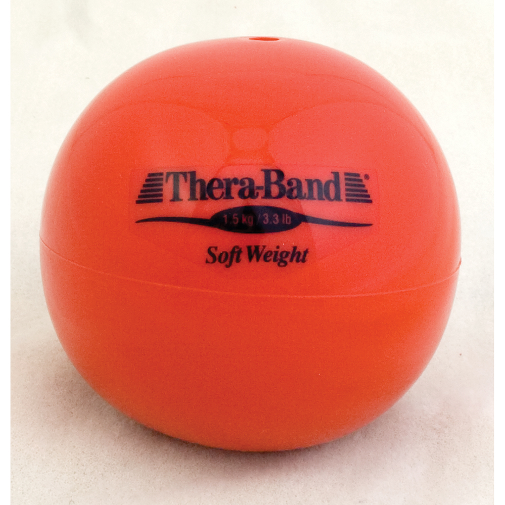 HYG206RD 3.3 lbs Thera-Band Soft Weight, Red