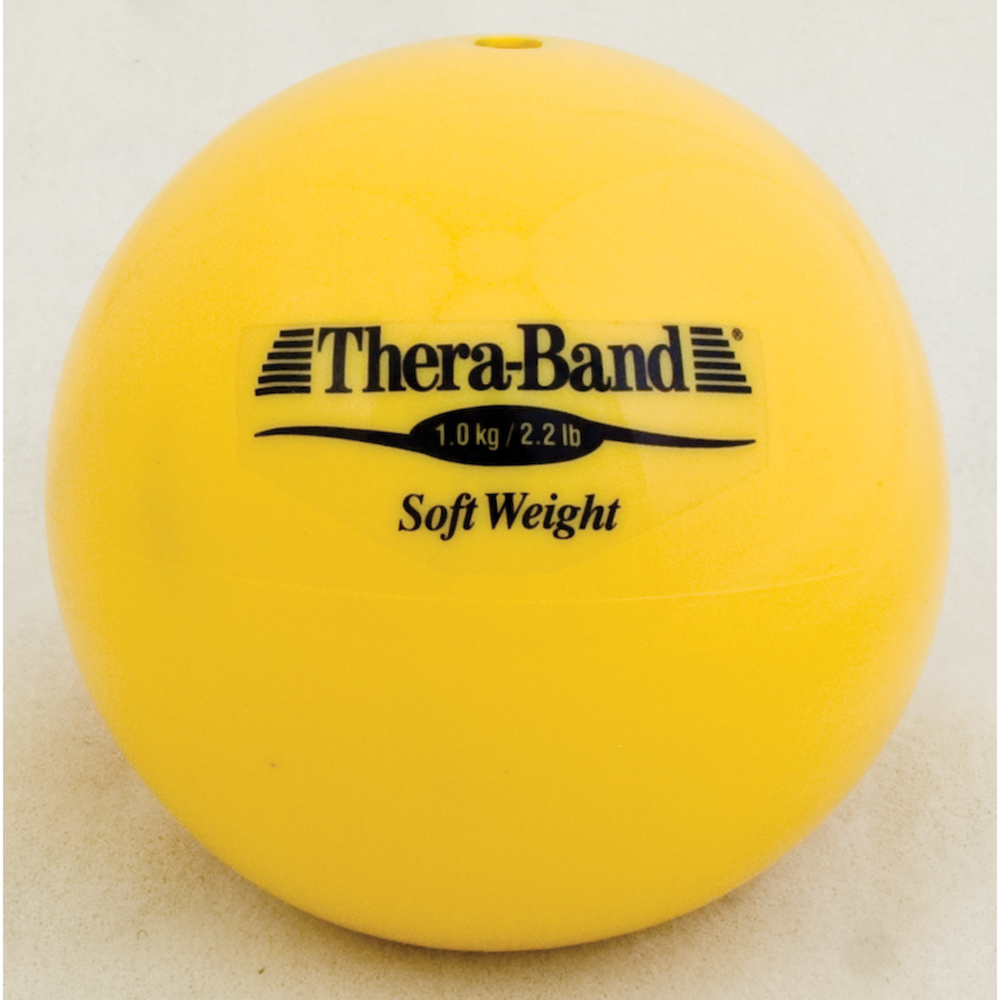 Picture of TheraBand HYG206YEL 2.2 lbs Thera-Band Soft Weight&#44; Yellow