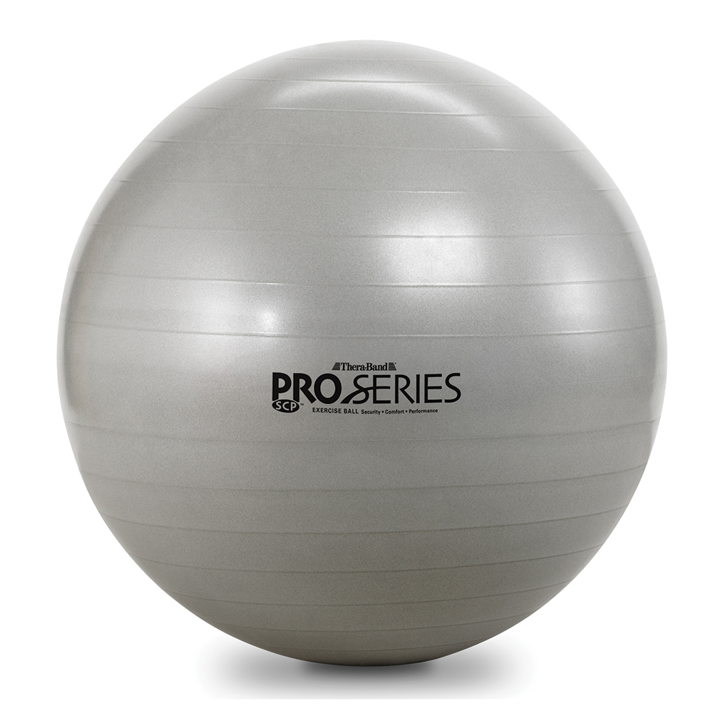 HYG24985CMB 85 cm Pro Series Exercise Ball, Silver
