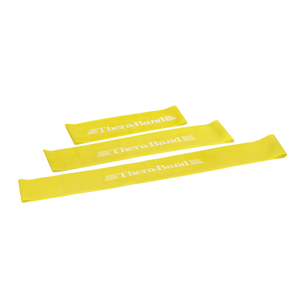 HYG25112YEL 12 in. Professional Resistance Thera-Band Exercise Loops, Yellow