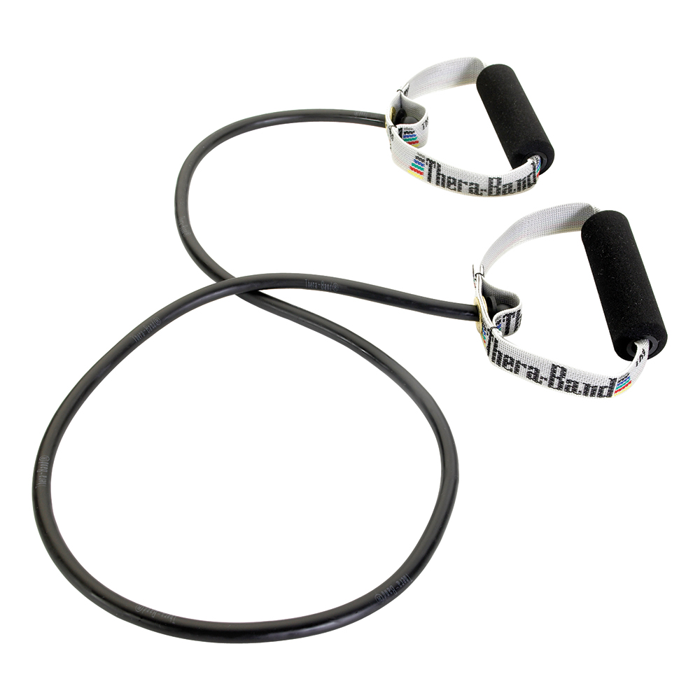 HYG306BLK  Tubing with Soft Grip Handles, Black