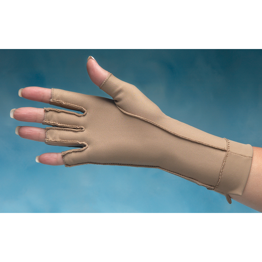 ISO100SML Fingerless Therapeutic Gloves - Small & 6-7 in.