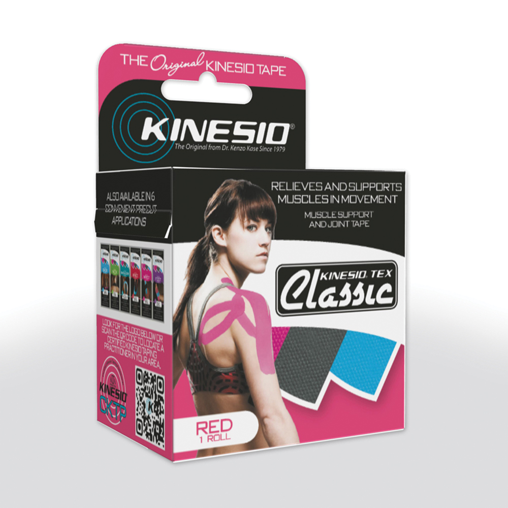 KINCKT85024 2 in. x 13 ft. Tex Classic, Red