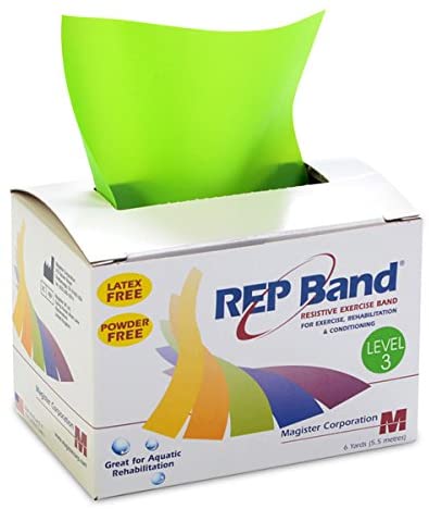 MAG1013 Rep Latex-Free Band Level 3, Green - 50 Yards