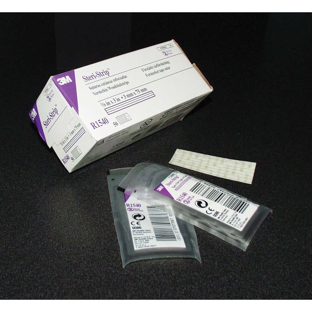 MMM294124 0.5 x 4 in. Steri-Strip Wound Closure