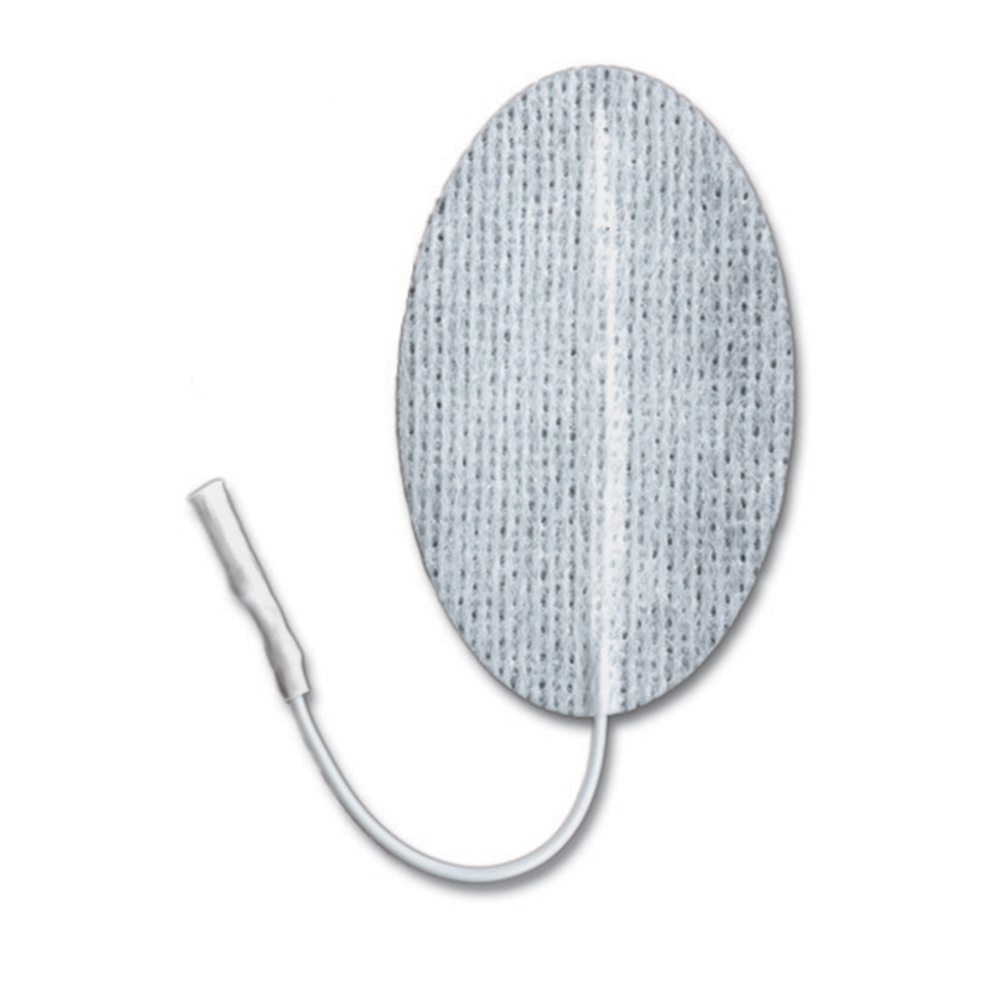 AXE115 Valutrode White Foam Top Electrodes - 2 x 4 in. Oval - 4 per Pack