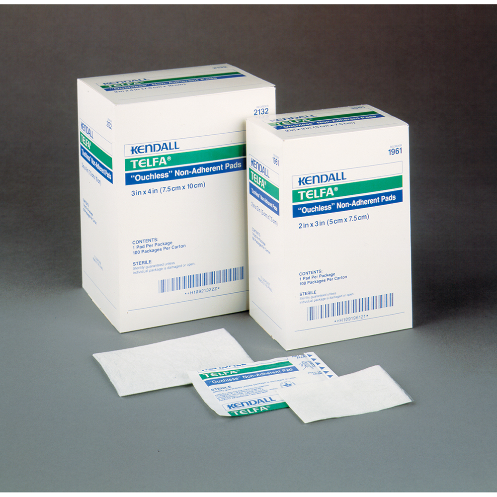 OWM1082X3 2 x 3 in. Telfa Ouchless Non Adherent Pad - Box of 100